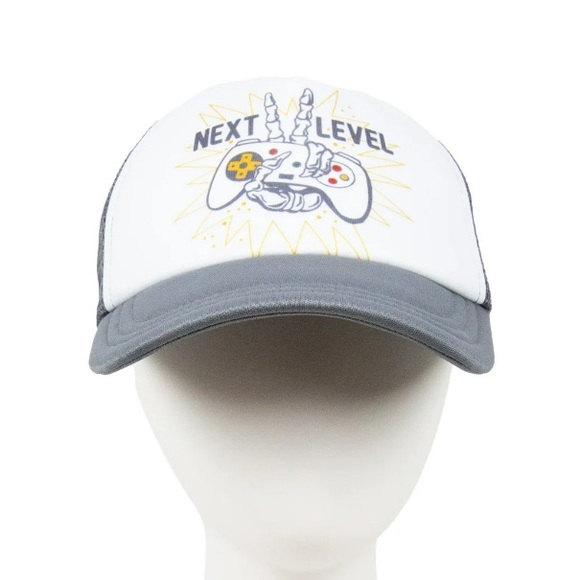 💕5/$15 Boys Youth Next Level Gamer Trucker Hat , NEW - Picture 2 of 5